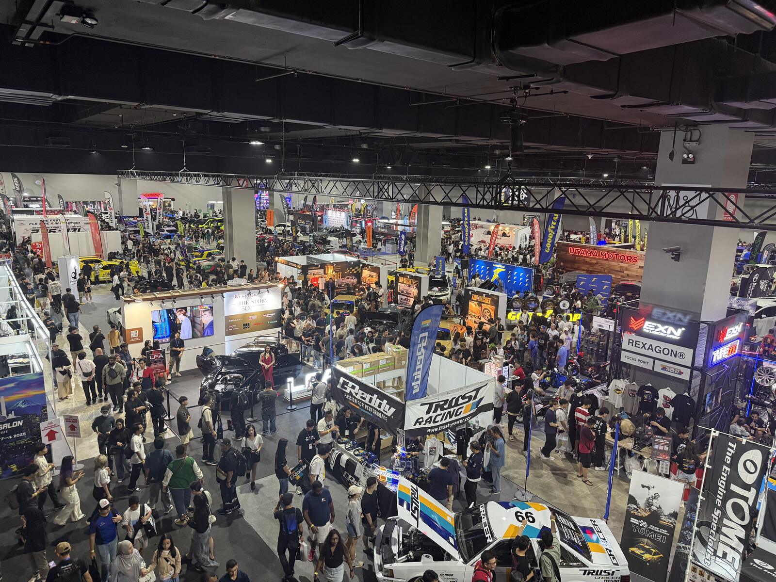 The show floor — Tokyo Auto Salon Malaysia 2025